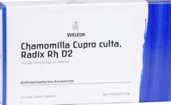 Weleda Chamomilla Cupro Culta Radix Rh D2 1% 8 X 1 Ampullen