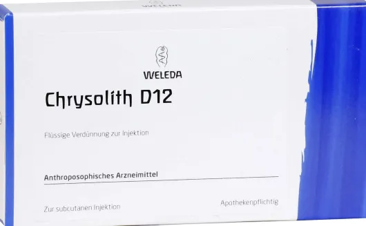 Weleda Chrysolith D12 8 X 1 Ampullen