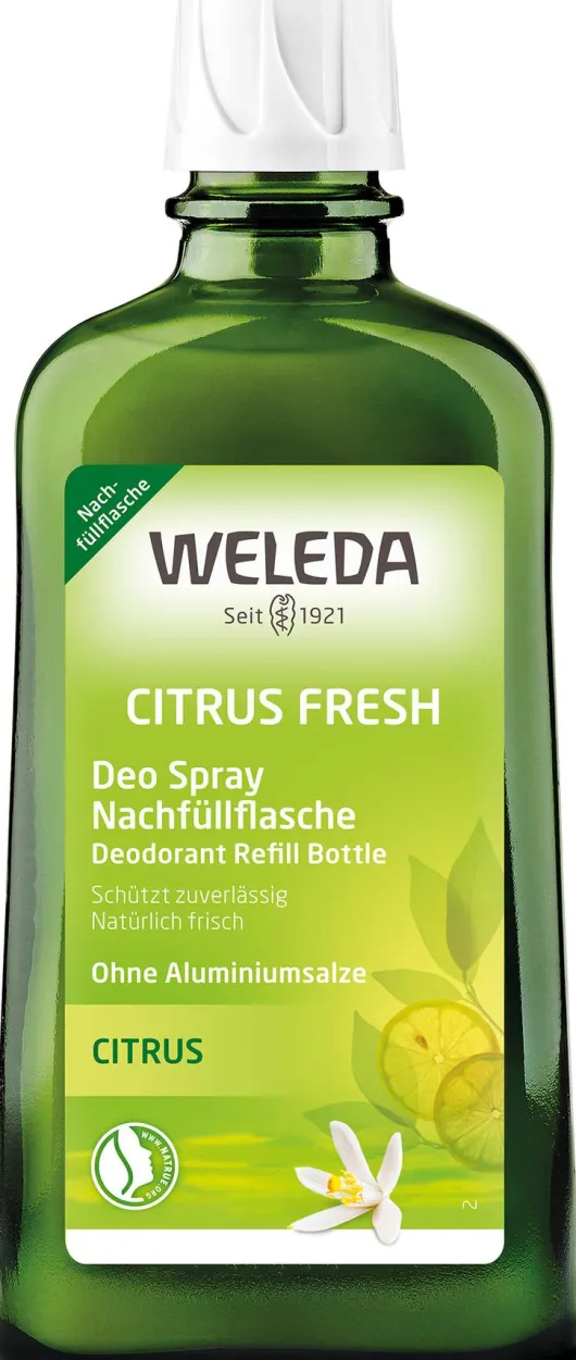 Weleda Citrus Fresh Deo Spray Nachfüllflasche 200 ml