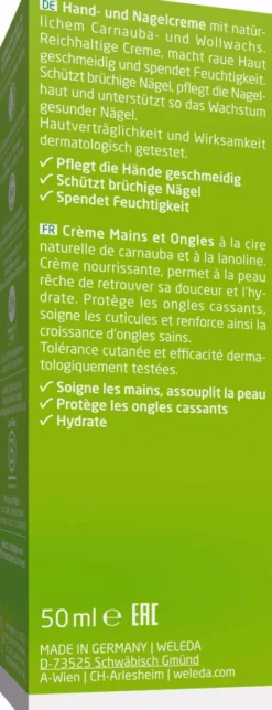 Weleda Citrus Hand- und Nagelcreme 50 ml