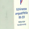 Weleda Echinacea Angustifolia Rh D3