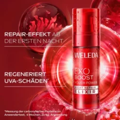 Weleda Exo Boost Youth Power Night Repair Elixer Granatapfel 30 ml