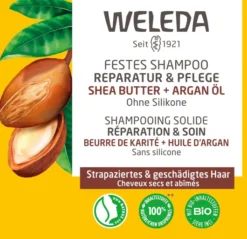 Weleda Festes Shampoo Reparatur & Pflege 50 G