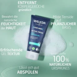 Weleda For Men Active Fresh 3 in 1 Shower Gel 200 ml