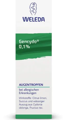Weleda Gencydo 0,1% 10 ml Augentropfen