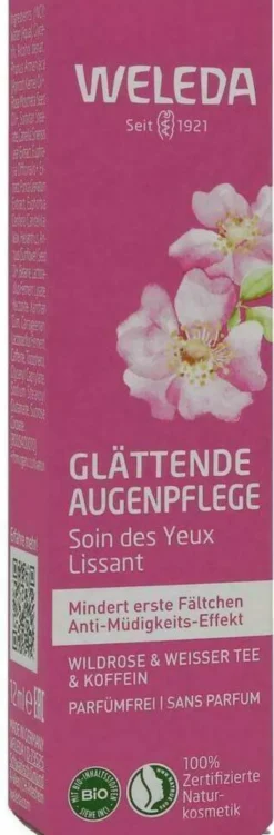 Weleda Glättende Augenpflege Wildrose & Weißer Tee 12 ml