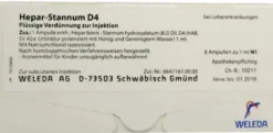 Weleda Hepar-Stannum D4 8 Ampullen