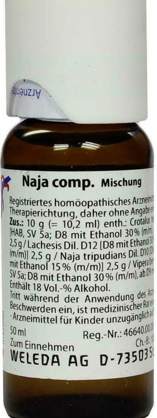 Weleda Naja Comp 50 ml Dilution
