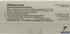 Weleda Olibanum Comp. 8 X 1 ml Ampullen