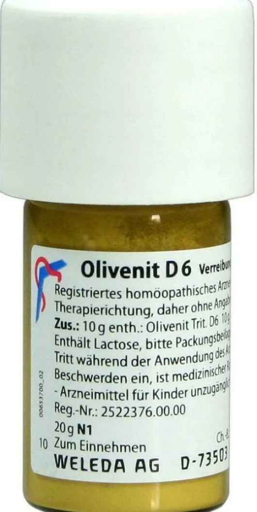 Weleda Olivenit D6 20 G Trituration