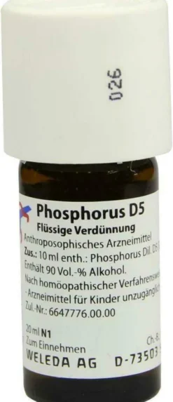 Weleda Phosphorus D5 20 ml Dilution