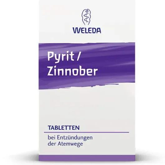 Weleda Pyrit Zinnober 80 Tabletten