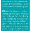 Weleda Rosmarin Aktivierungsbad 200 ml Bad