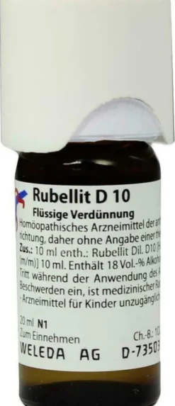 Weleda Rubellit D10 20 ml Dilution