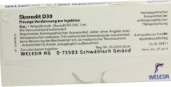 Weleda Skorodit D30 8 X 1 ml Ampullen