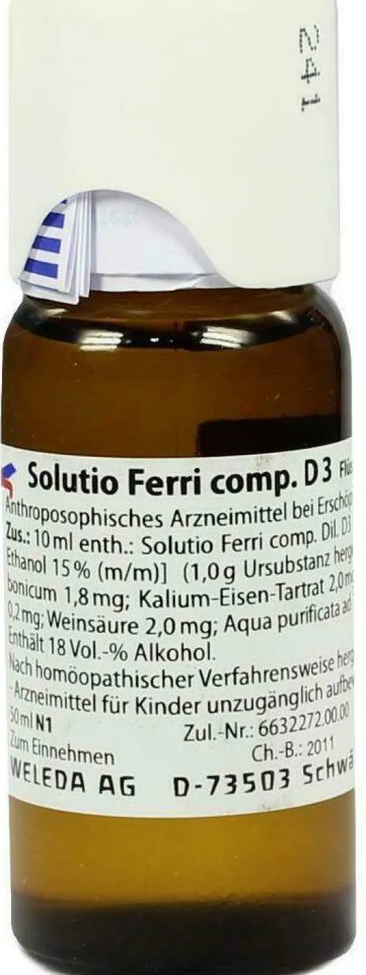 Weleda Solutio Ferri Comp. D3 50 ml Dilution