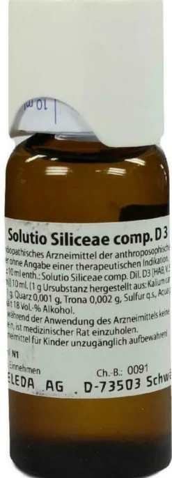Weleda Solutio Siliceae Comp. D3 50 ml Dilution