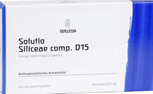 Weleda Solutio Siliceae Comp. D15 8 X 1 Ampullen