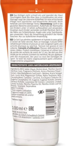 Weleda Sport Kühlgel Arnika 100 ml