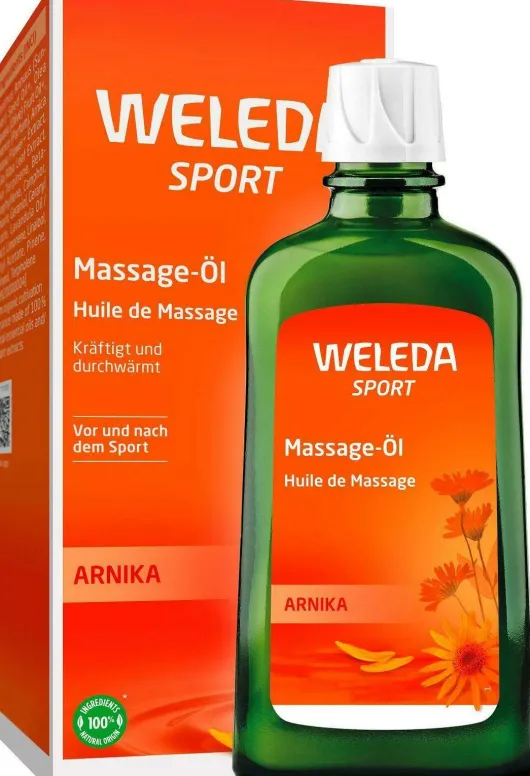 Weleda Sport Massage-Öl Arnika 200 ml