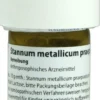 Weleda Stannum Metallicum Praeparatum D12 20 G Trituraiton