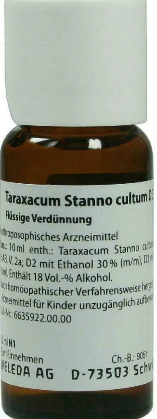 Weleda Taraxacum Stanno Cultum D3 50 ml Dilution