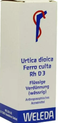 Weleda Urtica Dioica Ferro Culta Rh D3 20 ml Dilution