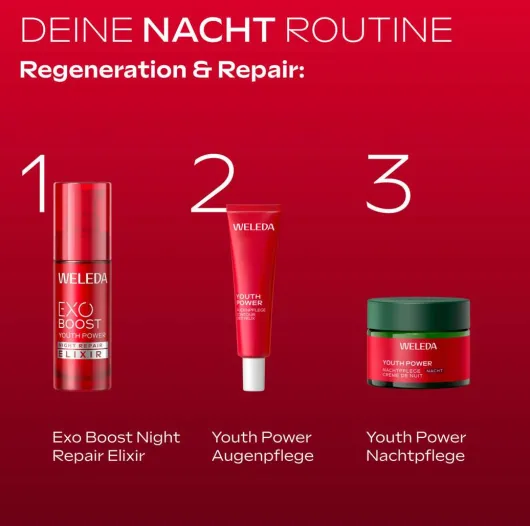 Weleda Youth Power Nachtpflege Granatapfel 40 ml