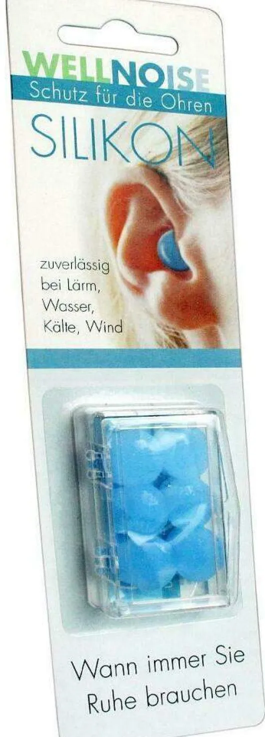 Wellnoise Ohrenstopfen Blau Blister 3 X 2 Stück