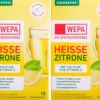 WEPA heisse Zitrone + Vitamin C + Calcium zuckerfrei 2 x 10 Beutel