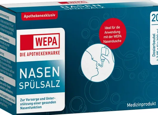 WEPA Nasenspülsalz 60 Sachets 60 x 2,95 g