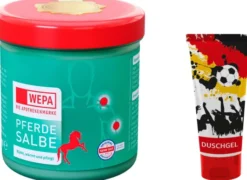WEPA Pferdesalbe 500 ml Dose + gratis WM Duschgel 75 ml