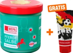 WEPA Pferdesalbe 500 ml Dose + gratis WM Duschgel 75 ml