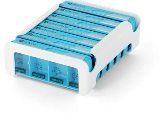 WEPA 7 Tage Compact Wochenmagazin Weiß-Blau