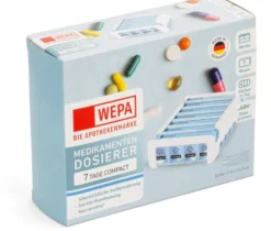 WEPA 7 Tage Compact Wochenmagazin Weiß-Blau