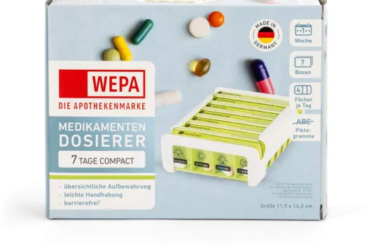 WEPA 7 Tage Compact Wochenmagazin weiß-grün