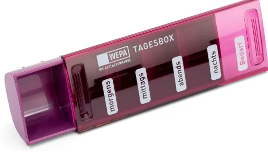 WEPA Tagesbox Farbig Sortiert + UV-Schutz