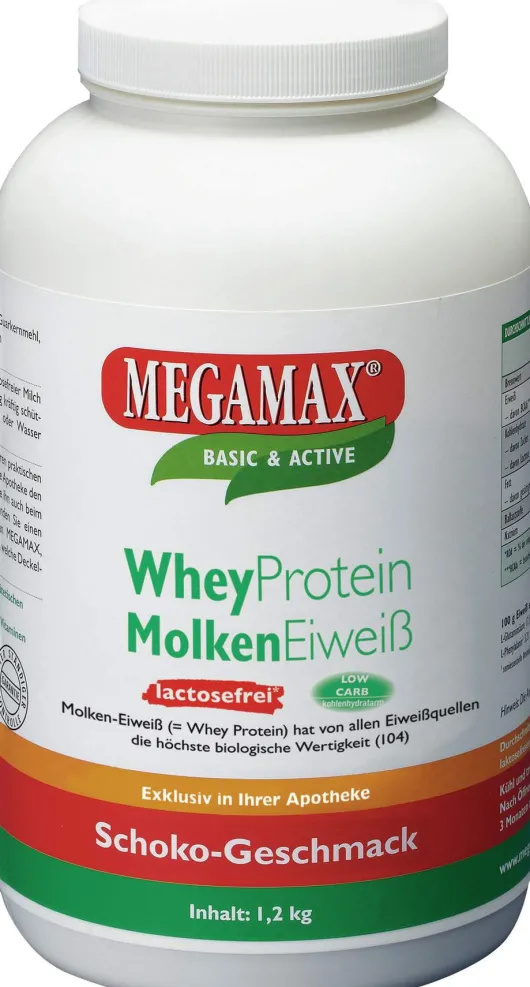 Wheyprotein Lactosefrei Schoko Pulver
