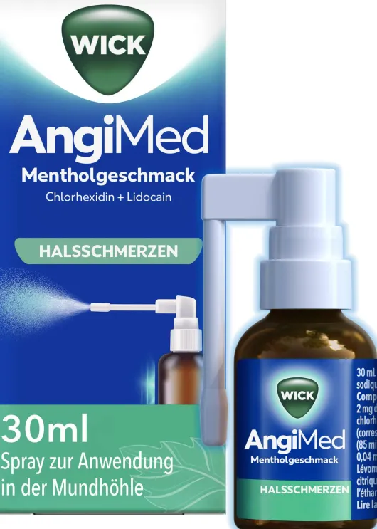 WICK AngiMed Mentholgeschmack 30 ml Spray