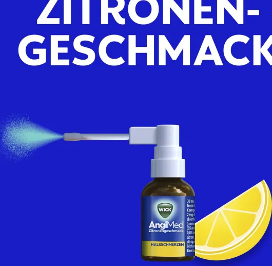 WICK AngiMed Zitronengeschmack 30 ml Spray