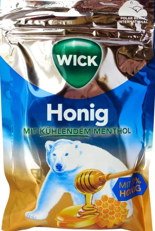 Wick Honig Hustenbonbon Mit Menthol