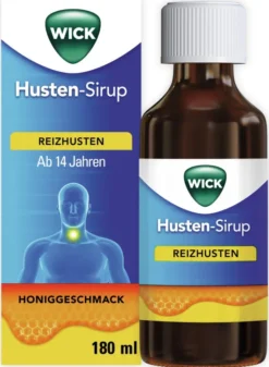 WICK Husten-Sirup gegen Reizhusten 180 ml