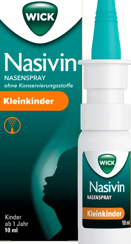 Wick Nasivin Nasenspray Baby ohne Konservierungsstoffe 10 ml