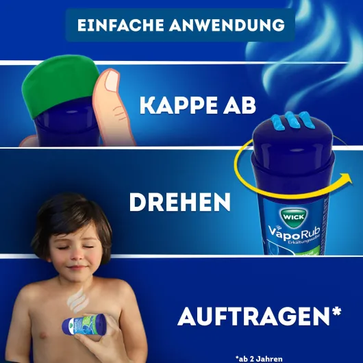 WICK VapoRub Erkältungssalbe im Applikator 35 g
