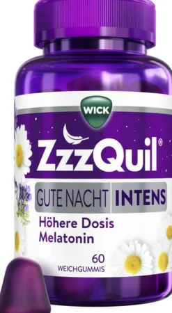 WICK ZzzQuil Gute Nacht Intens 60 Stück
