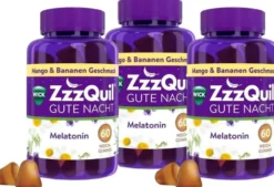 Wick ZzzQuil Gute Nacht Mango & Banane 3 x 60 Weichgummis