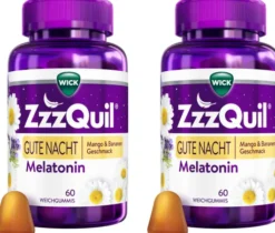Wick ZzzQuil Gute Nacht Mango & Banane 2 x 60 Stück