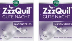 WICK ZzzQuil Gute Nacht Nasenstrips 2 x 26 Stück