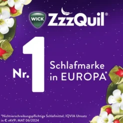WICK ZzzQuil Gute Nacht+ Stress Balance 28 Tabletten