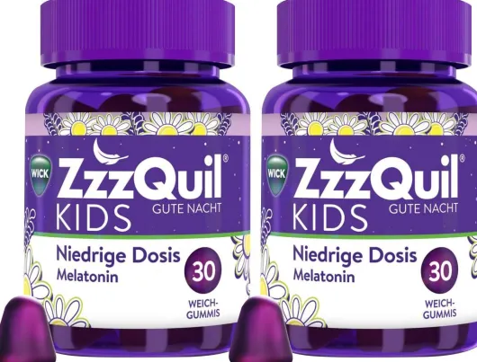 Wick ZzzQuil Kids 2 x 30 Weichgummis